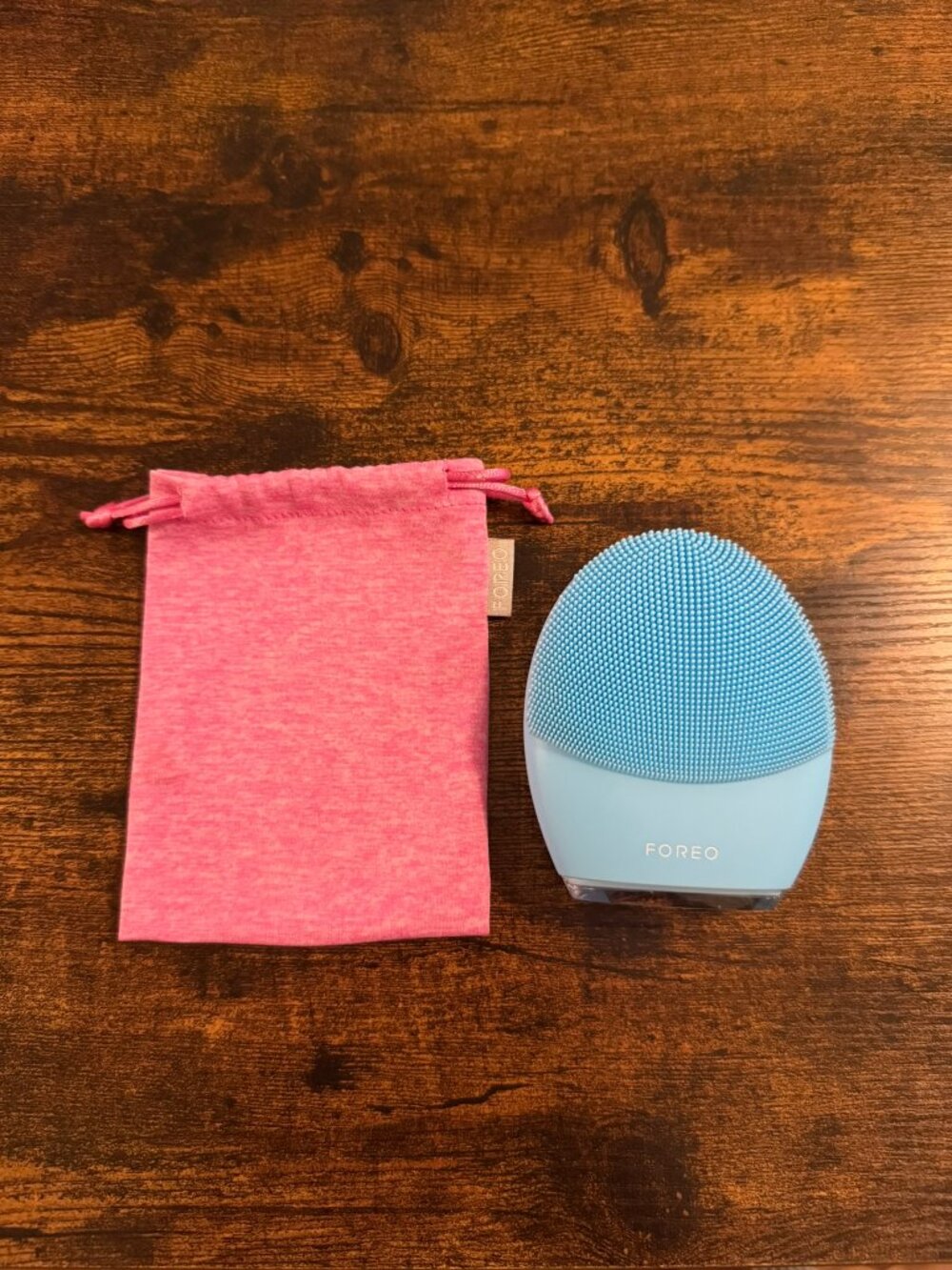 FOREO Luna 3 Facial Brush & Anti-Aging Face Massager In Blue